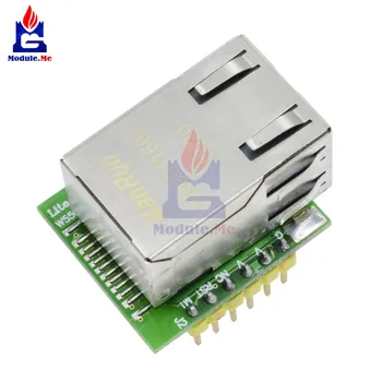 ENC28J60 USR-ES1 W5500 Čip SPI v LAN/ Ethernet Pretvornik TCP/IP Modul Adapter