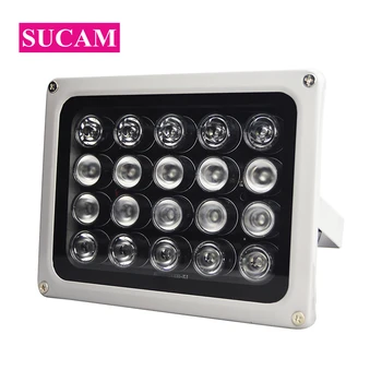 20 Kosov, IR Illuminatoring CCTV Fill Light IP66 Nepremočljiva AC 220V Ir Night Vision Led Luč za CCTV Kamere