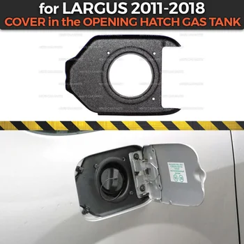 Zaščitni pokrov za Lada Largus 2011-2018 v izstopna odprtina odpiranje plinskega rezervoarja ABS plastike stražar avto styling dekoracijo iskanje