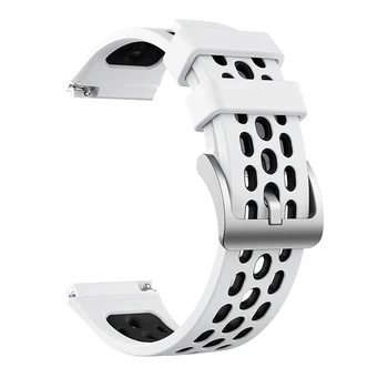 22 mm Silikonski Šport Watchband za Huawei Watch GT 2E Dihanje Zamenjava Pašček za Zapestje Zapestnica