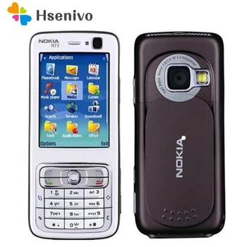 Original Nokia N73 Mobilni Telefon 3G GSM Bluetooth 3.15 MP Odklenjena N73 Prenovljen & angleški arabski rusko tipkovnico Brezplačna dostava
