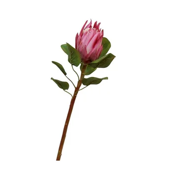 INDIGO - Protea cynaroides Velikosti Pravi Dotik Južna Afrika Umetne Rože Poroko Cvet Stranka Dogodek Brezplačna Dostava