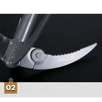 Iz nerjavečega Jekla Ribolovne Vode Nož Cut Travo Nož Debele Sidro Nož Rake Prestavi Dobave Rje Odpornost in trajnost Foldable20