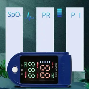 Domačo Uporabo OLED Zaslon Oximeter Nasičenost Kisika v Krvi, Spremlja srčni Utrip Spremljanje Prst Posnetek Oximeter