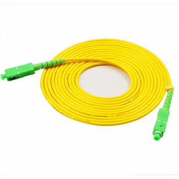 10PCS/vrečko SC APC Simplex načinu svjetlovodni patch kabel Kabel 3.0 mm FTTH LSZH svjetlovodni Patch Kabel