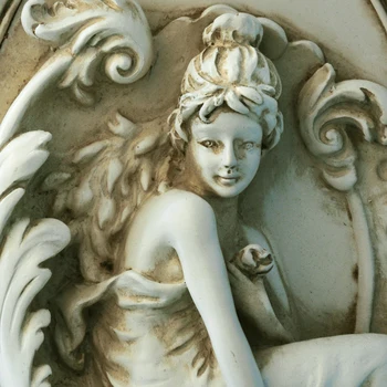 3D Angel Kiparstvo Začetni Kip Dekoracijo Pribor Steno stensko Visi Smolo Kipi Dekor Božič Dekorativne Umetnosti Okraski