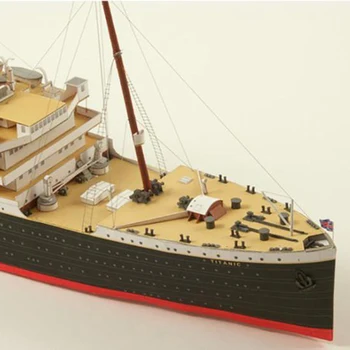 1:400 DIY Handcraft Ladje Titanik 3D Papir Model Določa Igrače Za Otroke, Otroci Novo