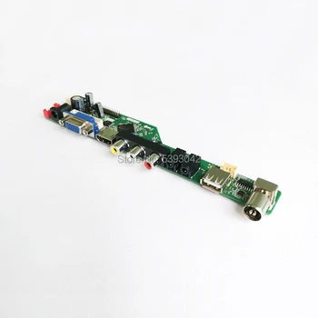 Komplet LVDS 40 Pin univerzalno nadzor pogon kartica Za B156RW01/B173RW01/CLAA173UA01A zaslona 1600*900 WLED 60 hz VGA+USB+AV plošča