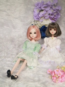 1/6 30 cm poceni blyth bjd lutka moda model diy igrača visoko dekle darilo lutka z obleko, make up čevlji lasulje telo glavo bjd lutka