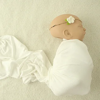 Ne&Judy 45*160 cm Stretch Obloge Novorojenčka Fotografija Rekviziti Baby Fotografijo Ustrelil Pribor Fotografijo Za Studio z Brezplačno Glavo