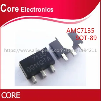 500pcs/veliko AMC7135PKFT AMC7135 moč SMD LED driver čip SOT-89