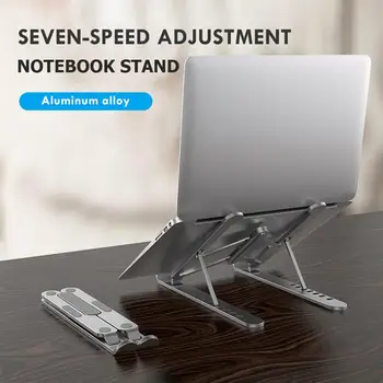 3 Barve Prenosni 7 Prestav Nastavljiv ABS Laptop Držalo, Stojalo Zložljivo Držalo Non-slip Hlajenje Držalo Za Macbook Pro Air Ipad Pro