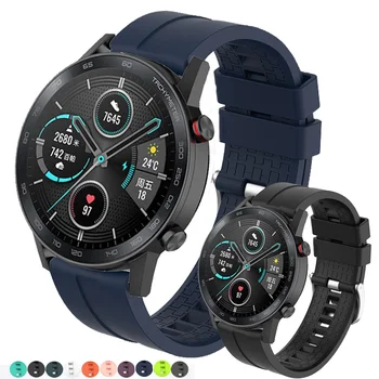 2020 Za Huawei Honor magic Straže 2 magic 2 GT 2 GT2 46mm Pametno gledati Silikonski Šport Trak watchbands Zapestnica 22 mm Watch band