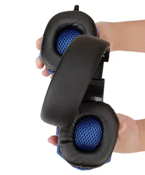 3,5 mm Soyto Gaming Svetlobna Slušalke Z Mikrofonom LED Luči Head-mounted Slušalke Stereo Surround Pc Slušalke Za PS4 Stikalo za Prenosni računalnik