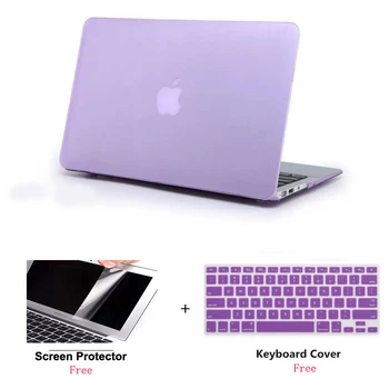 2020 Novo Motnega Površina Mat Laptop Težko Pokrivajo Primeru Protector Za Macbook Air Pro Z Retina Dotik Vrstici 11 12 13 15 16 inch
