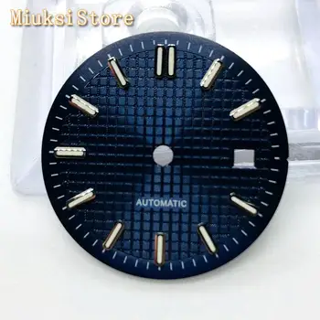 1PCS 31mm sterilne modra, črna, srebrno siva watch izbiranje Fit ETA2836/2824 Mingzhu DG2813/3804 Miyota8215 821A 8205 avtomatsko gibanje