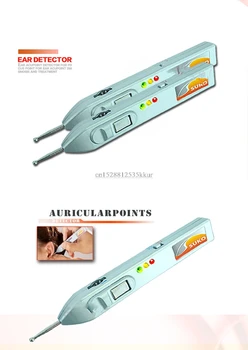 Auricular Točk Detektor Samodejno Uho Odkrivanje Pero Zvok Akupresure Terapija Uho Auriculotherapy Akupresure Stroj