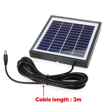 12V 10W solarnimi Zunanji Prenosni Solarni Polnilnik Plošča 3 Meter Kabla Plezanje Hitro Polnilnik Polysilicon Tablet Solarni Generator