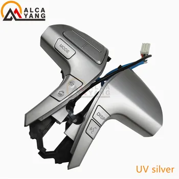 UV srebro Bluetooth Volan Avdio Kontrola Gumb Preklopi 84250-06160 Za Toyota Camry Corolla Hilux Vigo Highlander Innova