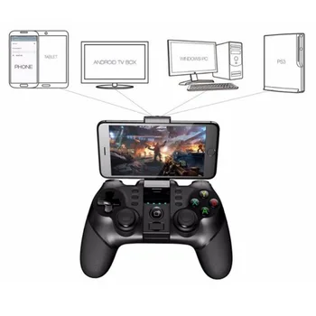 Ipega 9076 2.4 G Brezžična tehnologija Bluetooth Gamepad Za PS3 Iger na srečo Krmilnik s Stojalom Za IOS/Andriod Telefon Tablični Igri Palčko r17