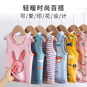 2020 Nove blagovne znamke baby majice pozimi toplo otroci jopiči za dekleta, obleka runo zgostitev fantje oblačila