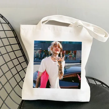 Lil Peep nakupovalno vrečko torbici recikliranje varovanec vrečko varovanec trgovina bolso vrečko niz trgovski zgrabi