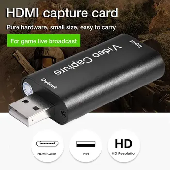 USB2.0 HDMI zajemanje sim podpira OBS Živo, snemanje polje vmesniško kartico HD zajem Poučevanja snemanje imaging