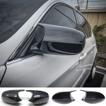 2PCS Ogljikovih Vlaken/ABS Ogledalo Kritje E90 Avto Rearview Mirror Skp Zajema Neposredno Zamenjavo Za BMW E90 E91 08-11 E92 E93 10-13 LCI