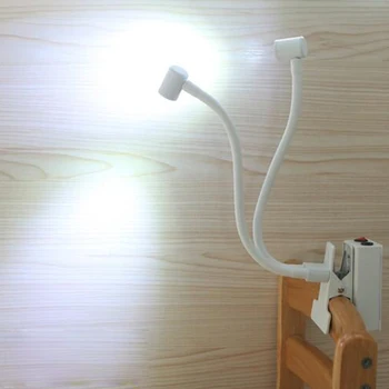 Brezžični 6W LED Clip Sponko Slika Svetlobe, Polnilne Baterije, ki Napaja Svetilko, draguljarno Predstavitev Srebrna/Črna/Bela Lupina