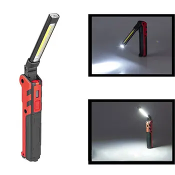 Visoko kakovostno Led delovna svetilka COB led Svetilka poudarek Prenosni Pozornosti USB Polnilne Iskalnim za Worklight Zunanja Svetilka