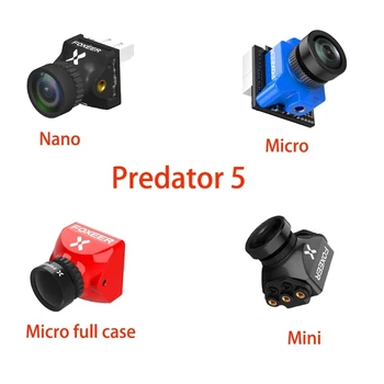 Foxeer Predator 5 Mini Nano Mikro / full primeru dirke FPV Kamero switchable Super WDR OSD 4ms Zakasnitve Nadgrajeno Foxeer Predator V3