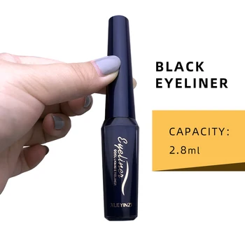 Make Up Kul Black Tekoči Eyeliner Hitro Sušenje Nepremočljiva Pero dolgotrajno Ne Cvetenja Lady 3D Liner za 2,8 ml Ličila Orodje