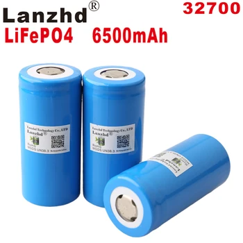(2-24PCS) Tovarniško blagovne Znamke 32700 3.2 v 6500mah lifepo4 litijeva baterija li 6.5 ah celico več 32650 za diy električni paket električno orodje,