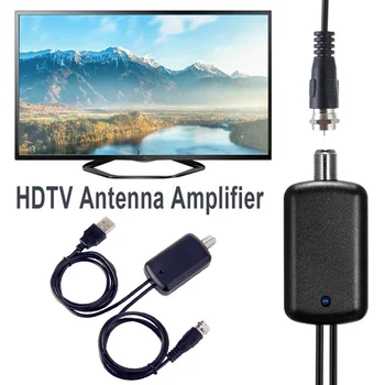 200 milj smart Zaprtih HDTV antena satelite Tleh digitalni Sprejemnik HD Antena TV Signala Ojačevalnika Anten Booster Tuner DVB-T2