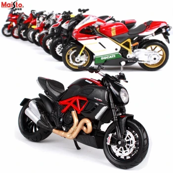 Maisto 1:18 Ducati Panigale V4 motorno kolo, model igrača simulacije zlitine lokomotiva dekoracijo zbirka darilo model avtomobila