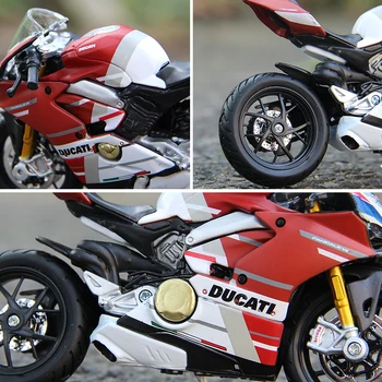 Maisto 1:18 Ducati Panigale V4 motorno kolo, model igrača simulacije zlitine lokomotiva dekoracijo zbirka darilo model avtomobila