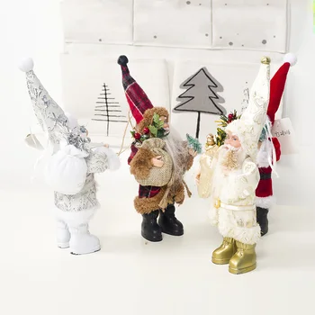 Strongwell Santa Claus Miniaturne Figurice Božično Drevo Za Obešanje Novo Leto, Darila Dom Dekoracija Dodatna Oprema Božično Darilo