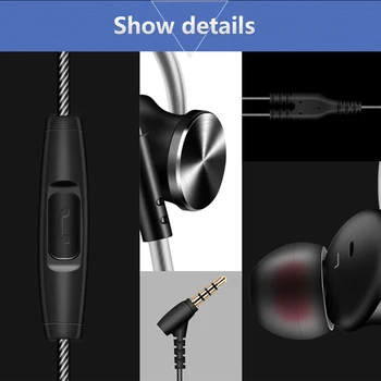 2020 Novo QKZ DM10 Cinkove Zlitine Hi-fi Slušalke V Ušesa Slušalke Športne Slušalke, Telefon, Laptop Gaming Slušalke Čepkov
