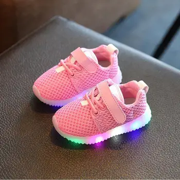 IMCUTE LED Čevlji za Malčke Baby Fantje, Dekleta, Otroci Čevlji Svetlobna Superge sveti Čevlji Otroci Čevlji Svetlobna Superge športni Copati