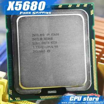 Intel Xeon X5680 CPU procesor /3.33 GHz /LGA1366/12 MB Predpomnilnika L3/Six Core/ CPU strežnika Brezplačna Dostava , tam so prodajali X5670 CPU