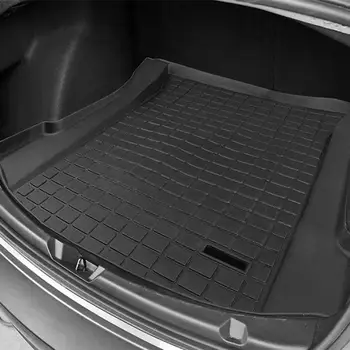 Prtljažnik Preproge Avto Zadaj Prtljažnik Za Shranjevanje Mat Tovorni Pladenj Trunk Nepremočljiva Zaščitna Blazine Mat Združljiv Za Tesla Model 3