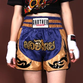 Mens Kickboxing MMa Muay Thai Hlače Prikrivanje Kick Boks Kratke Usposabljanje Boj, Borba Dostopi Otroke, Fitnes Hlače Boxe