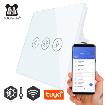 GoGoPanda Nov evropski Standard LightDimmer Wifi App Nadzor Dotik Stikala Smart Avtomatizacije Nepremočljiva Stikalo 220V Tuya
