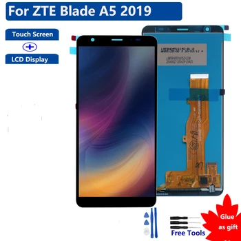 Original Za ZTE Blade A5 2019 Zaslon na Dotik LCD Zaslon Računalnike Zbora Za ZTE Blade A5 2019 Zaslon na Dotik LCD Zaslon