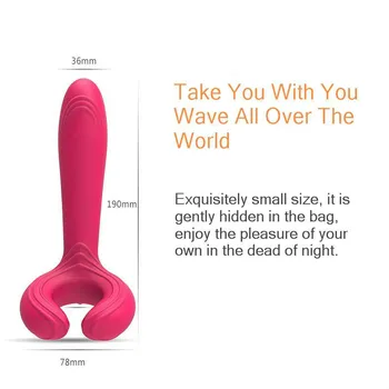APHRODISIA Adult Sex Igrače Polnjenje Umetni Penis, Vibrator iz Silikona, Klitorisa Masaža Bar Masaža Naprave Stvari, Za Pare