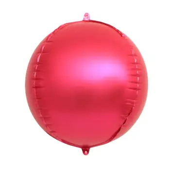 10 Inch 4D Krog Aluminija Folija Baloni Poroko Folijo Helij Napihljivi Zračni Balon Kovinski Macaroon Barve Balon Zraka Kroglice
