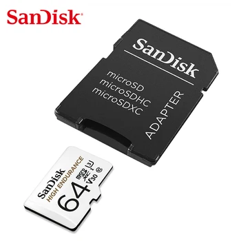 SanDisk VISOKO VZDRŽLJIVOST Kartica microSD 32GB U1 pomnilniško kartico do 100MB/s 64GB 128GB 256GB Razred 10 video hitrost U3 V30 Full HD 4K