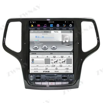 Tesla zaslon Android10 Avto Multimedijski Predvajalnik Za JEEP Grand Cherokee 2012-2018 avto BT GPS Navi Auto radio audio stereo vodja enote