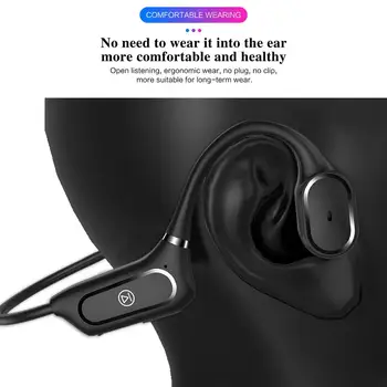 Novo H11 Bluetooth 5.0 Brezžične Slušalke Kostne Prevodnosti Slušalke Na Prostem Nepremočljiva Šport, Prostoročno, Slušalke Z Mikrofonom
