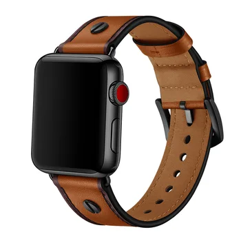 2020NEW!! Za Apple, pazi SE/6/5/4/3/2/1 &iwatch band prva plast usnja trak watch band 38/40/42/44 mm za apple watch band